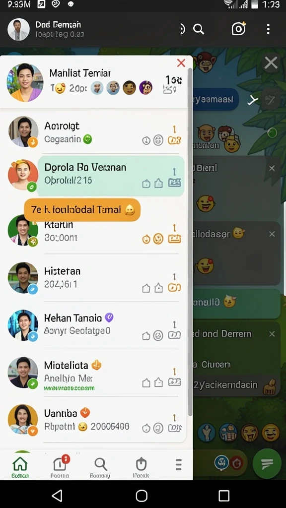 Screenshot alvendo nomor 1